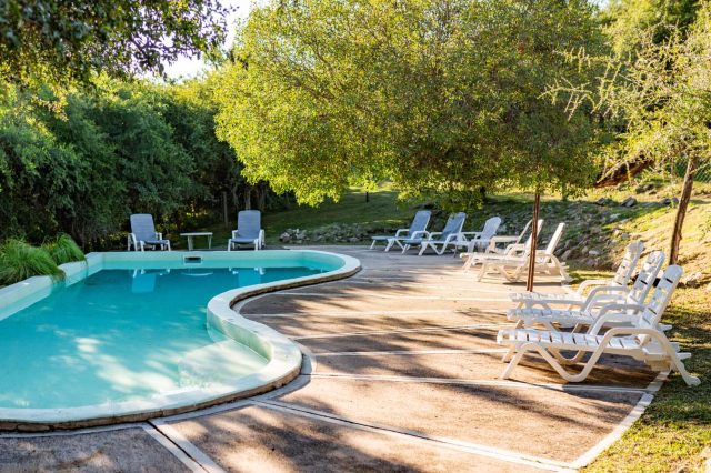 Pileta y solarium